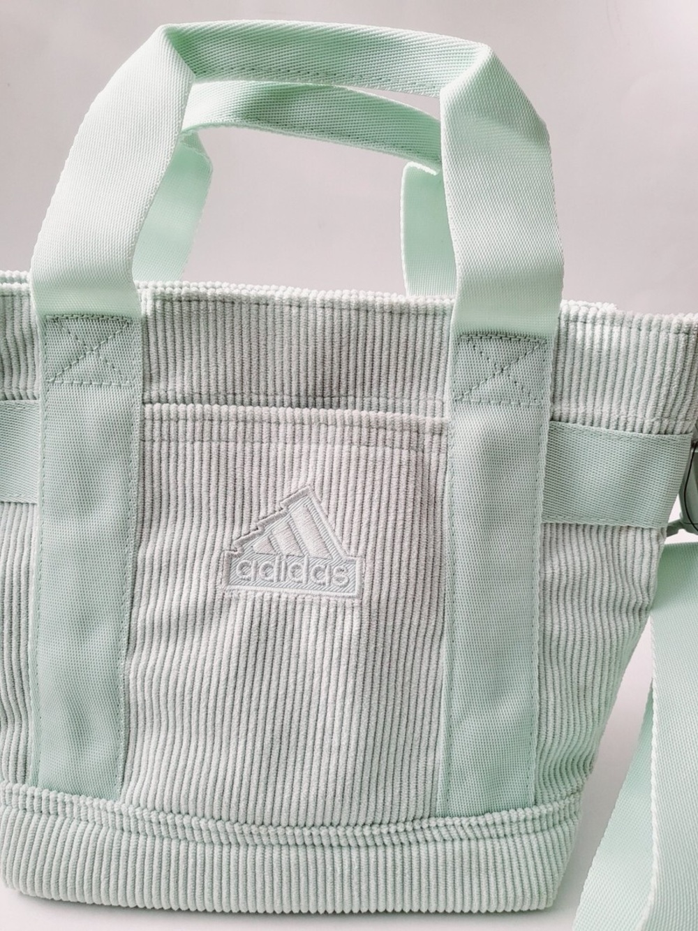 adidas Mint Corduroy Mini Tote